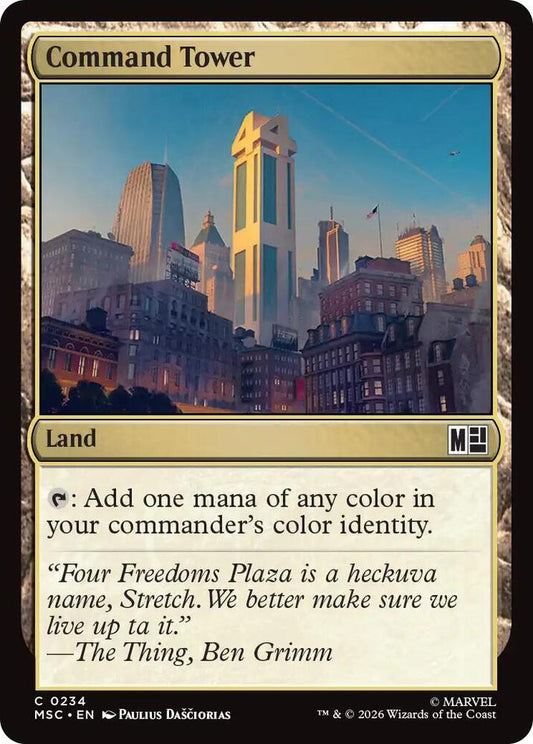 Command Tower (0234) [Marvel Super Heroes Commander]