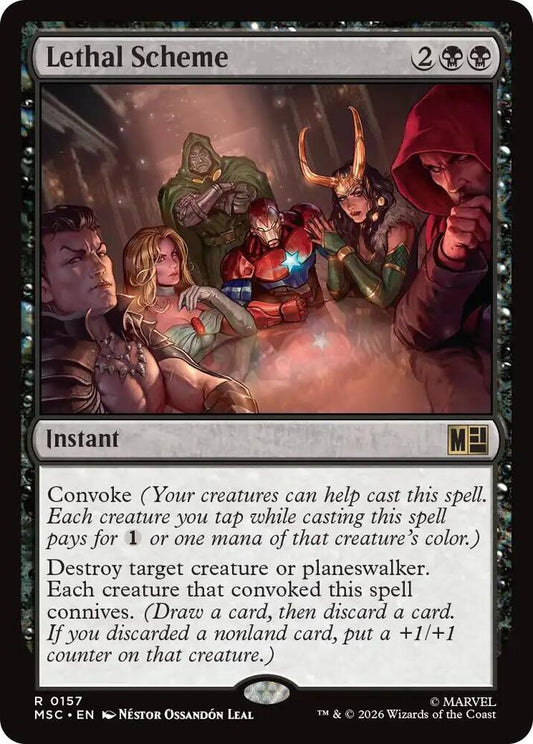 Lethal Scheme (Surge Foil) (157) [Marvel Super Heroes Commander]