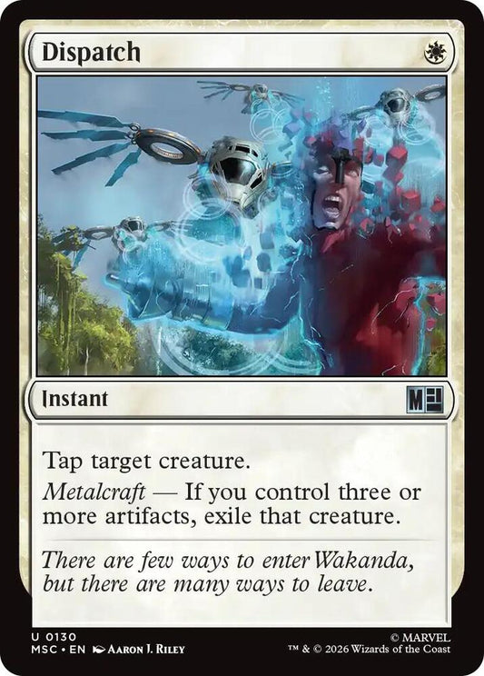 Dispatch (Surge Foil) (130) [Marvel Super Heroes Commander]