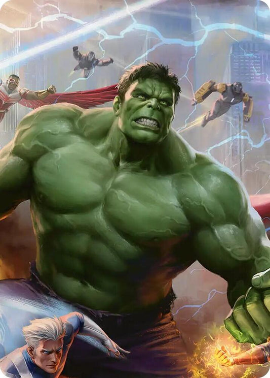 Hulk, Always Angry Art Card (2) [Marvel Super Heroes Art Series]