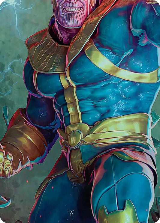 Thanos, the Mad Titan Art Card (5/9) [Marvel Super Heroes Art Series]