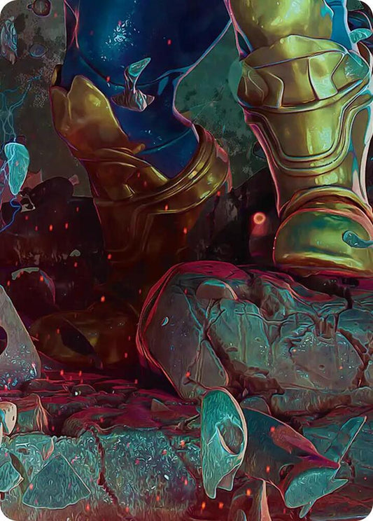 Thanos, the Mad Titan Art Card (8/9) [Marvel Super Heroes Art Series]