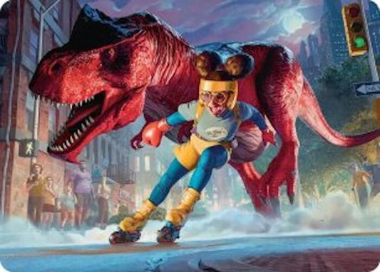 Moon Girl and Devil Dinosaur Art Card (14) [Marvel Super Heroes Art Series]