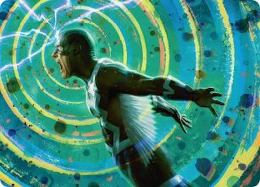 Black Bolt, Inhuman King Art Card (35) [Marvel Super Heroes Art Series]