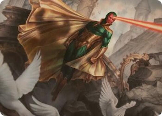 The Vision Art Card (15) [Marvel Super Heroes Art Series]