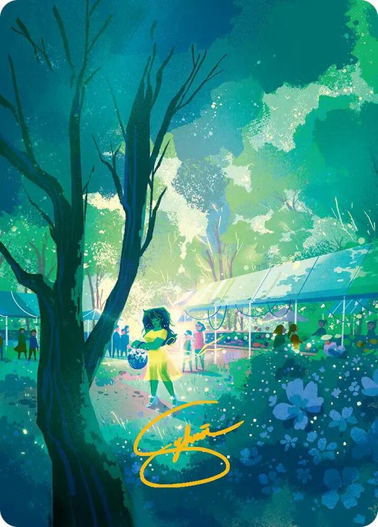 Forest Art Card (Gold-Stamped Signature) (17) [Marvel Super Heroes Art Series]