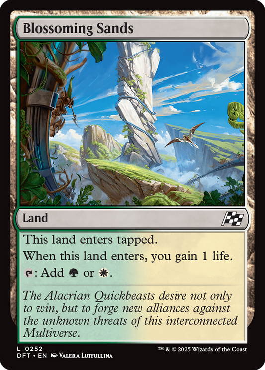 Blossoming Sands (DFT-252) - Aetherdrift
