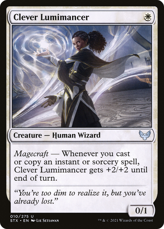 Clever Lumimancer (STX-010) - Strixhaven: School of Mages Foil