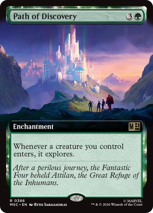 Path of Discovery (Extended Art) (386) [Marvel Super Heroes Commander]