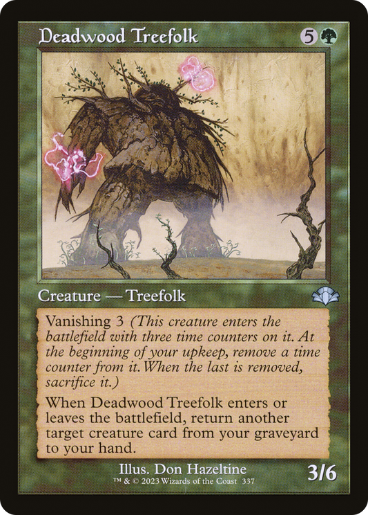 Deadwood Treefolk (DMR-337) - Dominaria Remastered Foil