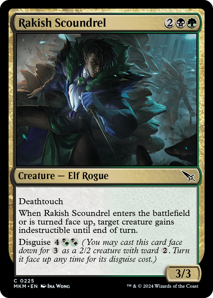 Rakish Scoundrel (MKM-225) - Murders at Karlov Manor Foil