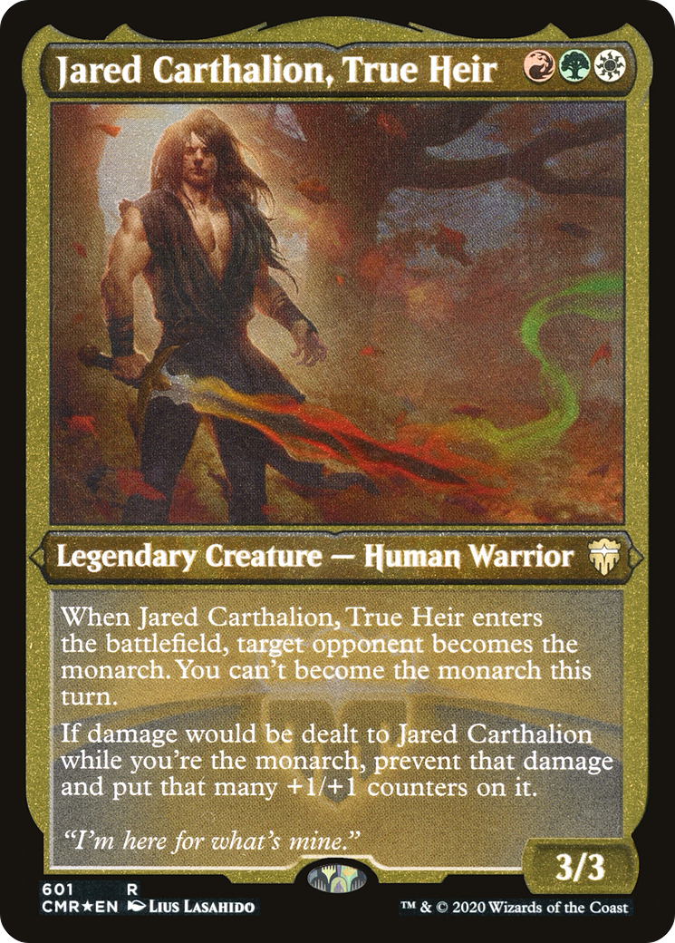 Jared Carthalion, True Heir [Commander Legends Etched]