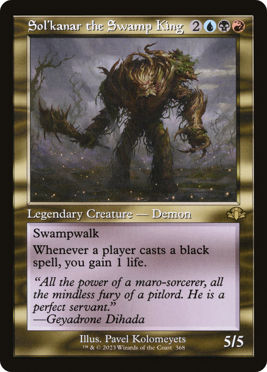 Sol'kanar the Swamp King (DMR-368) - Dominaria Remastered