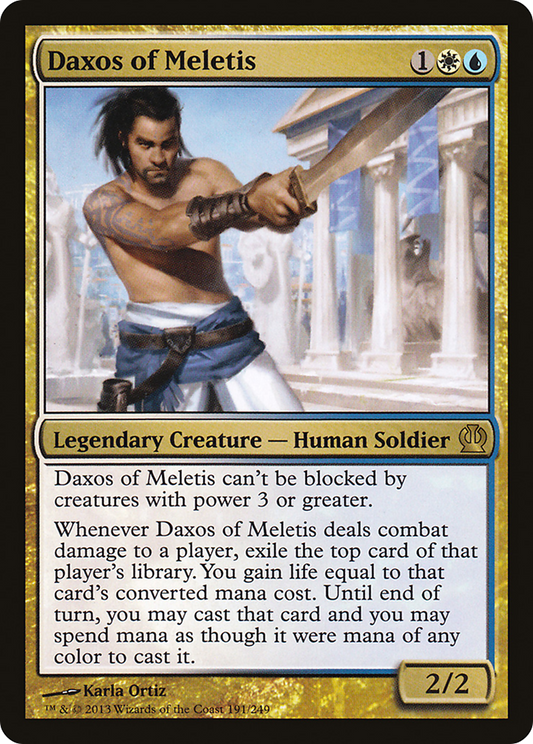Daxos of Meletis (THS-191) - Theros Foil