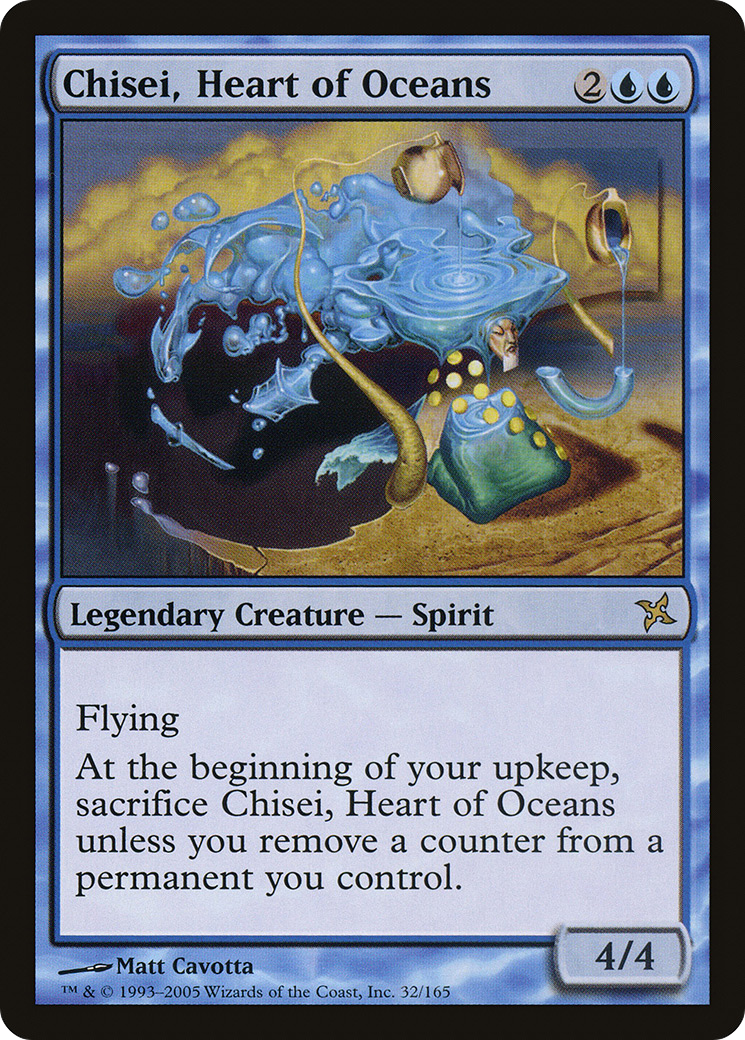 Chisei, Heart of Oceans (BOK-032) - Betrayers of Kamigawa