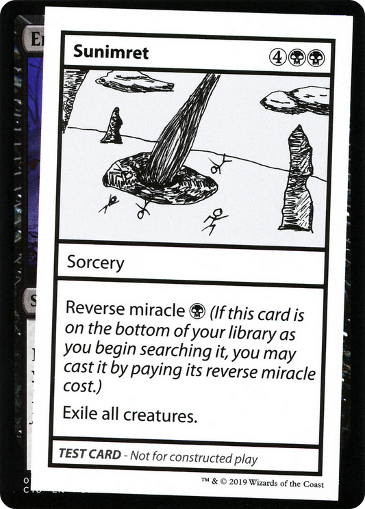 Sunimret (2021 Edition) [Mystery Booster Playtest Cards]