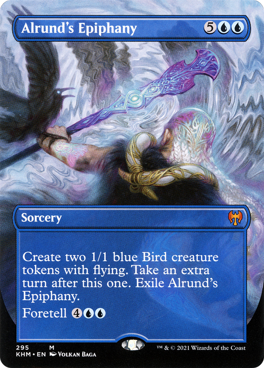 Alrund's Epiphany (KHM-295) - Kaldheim (Borderless)