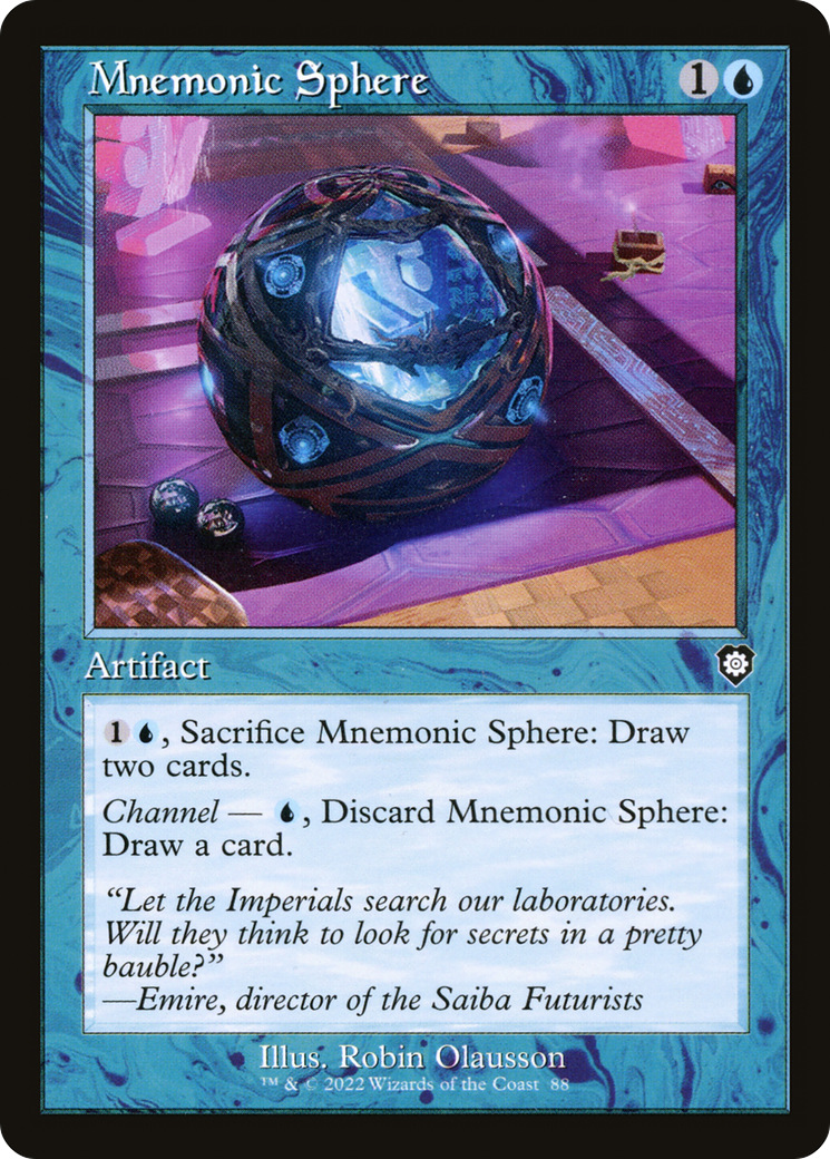 Mnemonic Sphere (Retro) [The Brothers' War Commander]