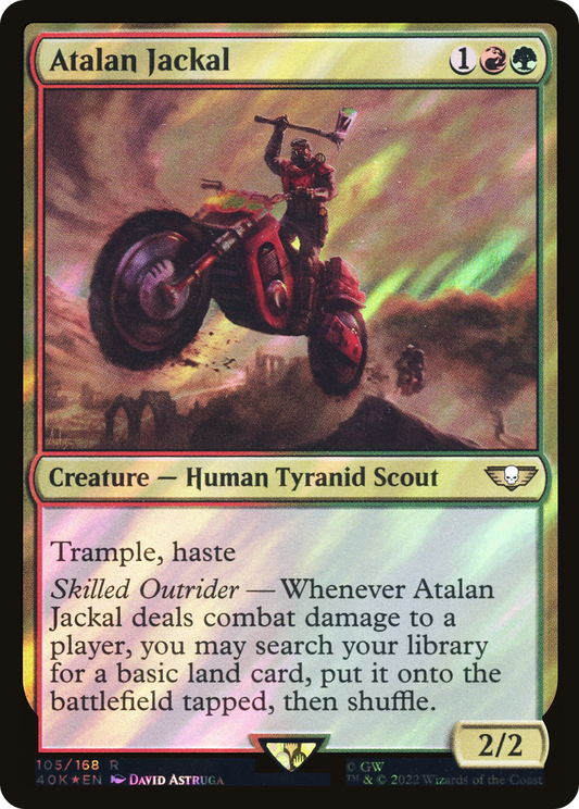 Atalan Jackal (Surge Foil) [Universes Beyond: Warhammer 40,000]