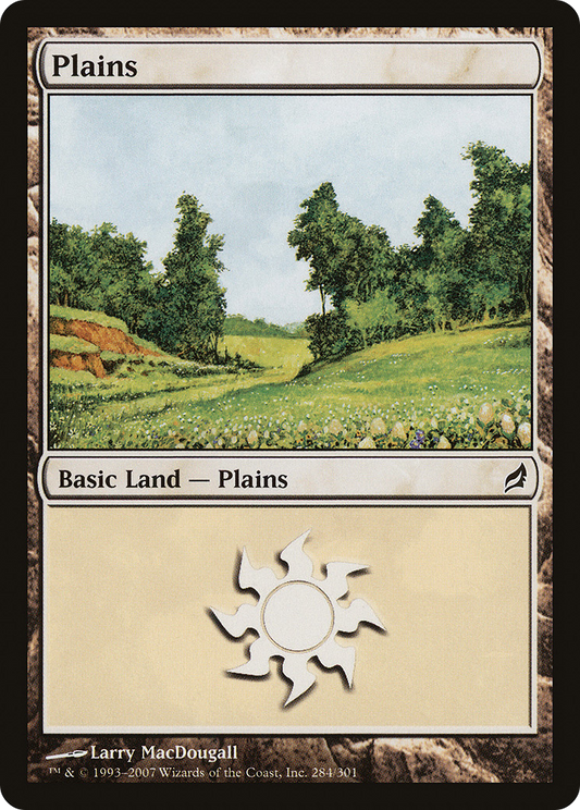 Plains (LRW-284) - Lorwyn Foil