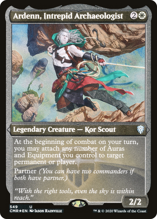 Ardenn, Intrepid Archaeologist [Commander Legends Etched]