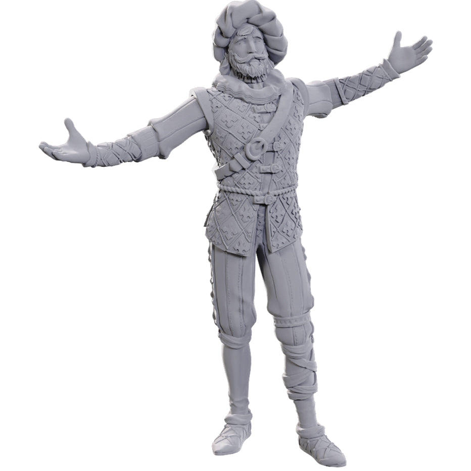 D&D Unpainted Minis - Baldur's Gate 3 - Volo & Withers (96372)