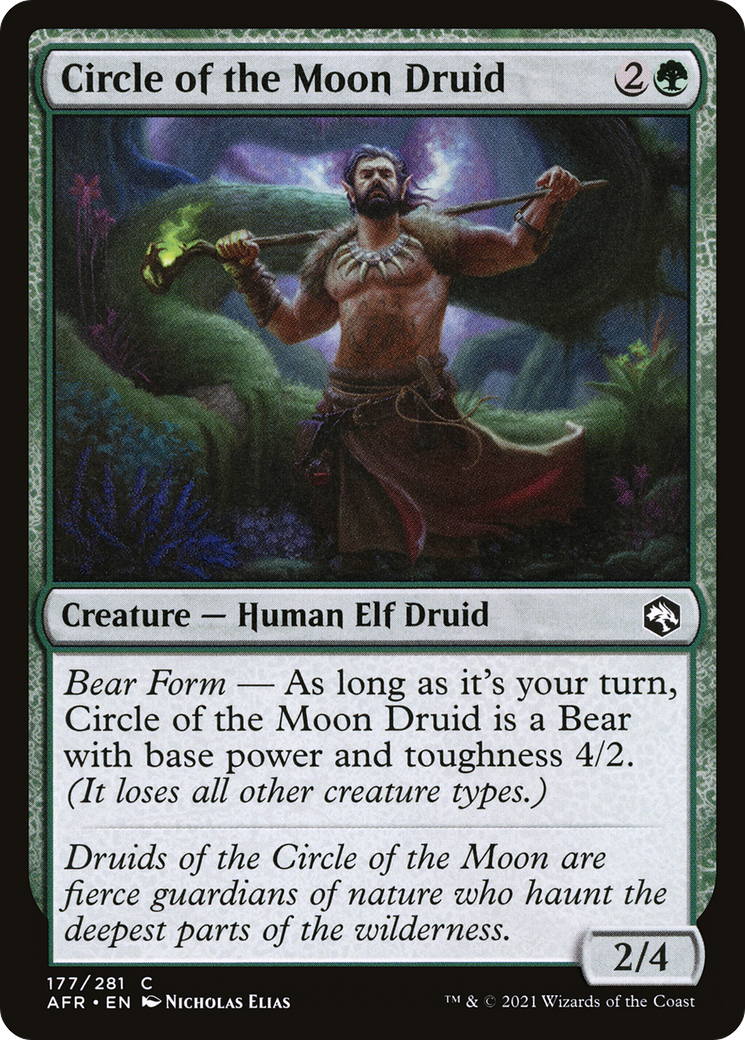 Circle of the Moon Druid  [Dungeons & Dragons: Adventures in the Forgotten Realms]