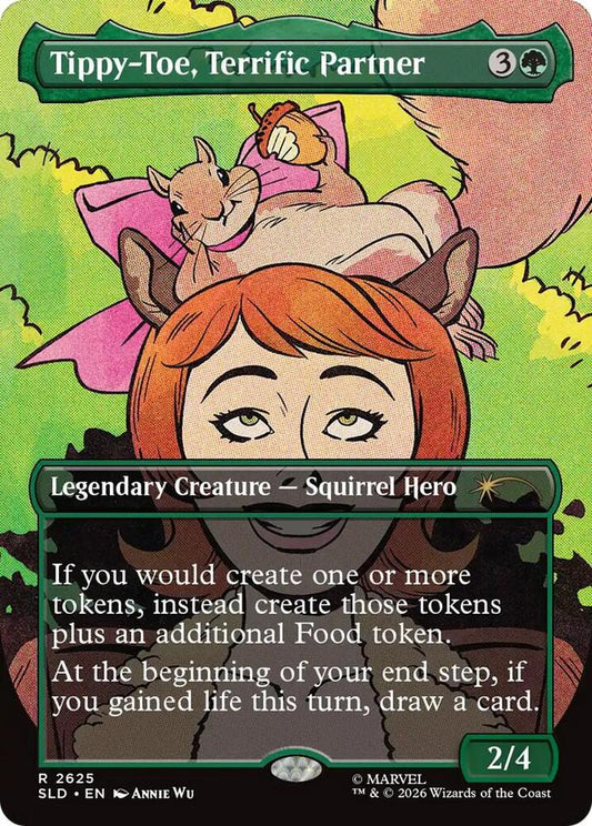 Tippy-Toe, Terrific Partner (2625) [Secret Lair Drop]