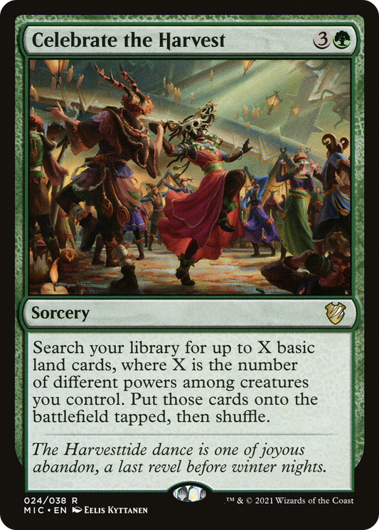 Celebrate the Harvest [Innistrad: Midnight Hunt Commander]