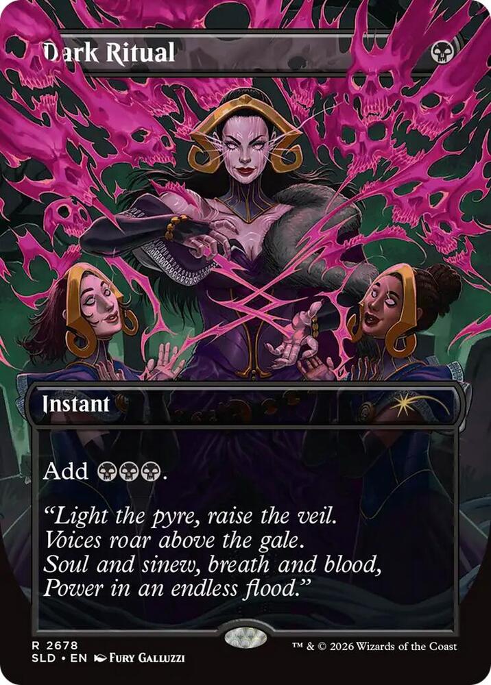 Dark Ritual (2678) [Secret Lair Drop]
