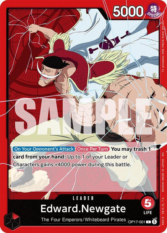 Edward.Newgate (OP17-001) [The World's Strongest Warriors]