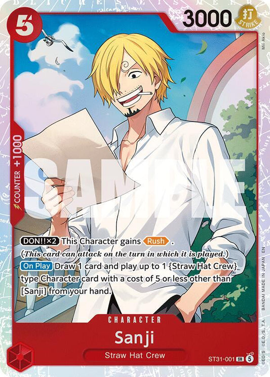 Sanji (ST31-001) [Starter Deck 31: RED Monkey.D.Luffy]