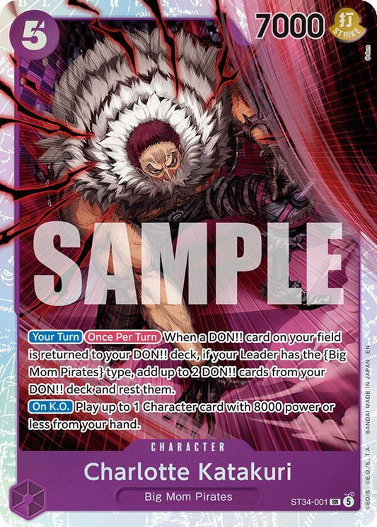 Charlotte Katakuri (ST34-001) [Starter Deck 34: PURPLE Charlotte Katakuri]