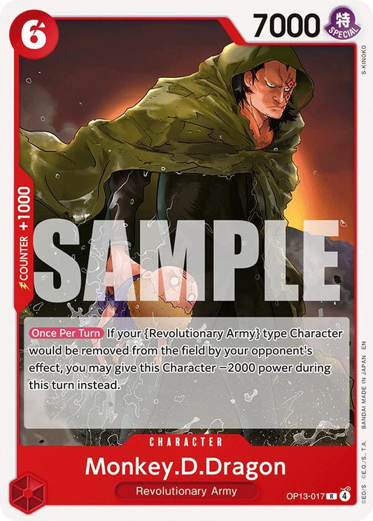 Monkey.D.Dragon (OP13-017) [Starter Deck 35: RED/BLACK Sabo]