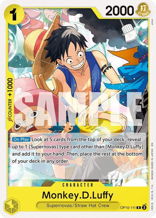Monkey.D.Luffy (OP10-111) [Starter Deck 36: YELLOW Eustass”Captain”Kid]