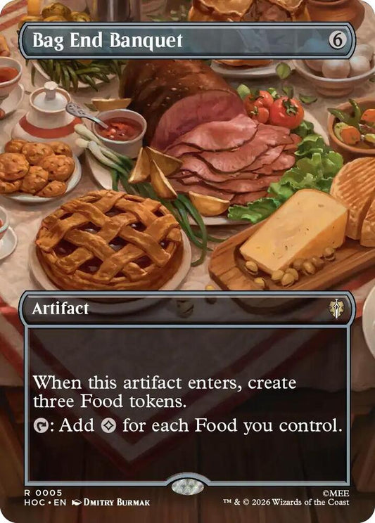 Bag End Banquet (Borderless) (5) [The Hobbit: Eternal-Legal]