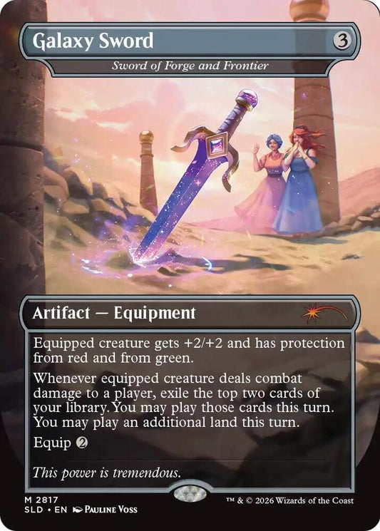Galaxy Sword - Sword of Forge and Frontier (2817) [Secret Lair Drop]