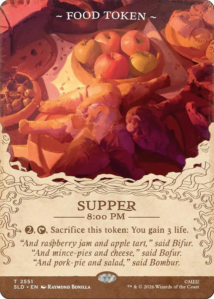 Food Token (2551) [Secret Lair Drop]