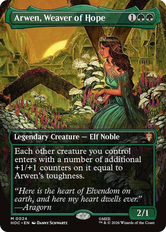 Arwen, Weaver of Hope (Borderless) (24) [The Hobbit: Eternal-Legal]
