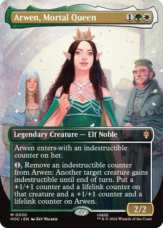 Arwen, Mortal Queen (Borderless) (30) [The Hobbit: Eternal-Legal]