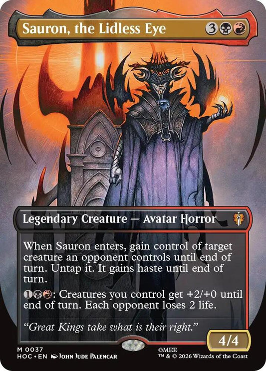 Sauron, the Lidless Eye (Borderless) (37) [The Hobbit: Eternal-Legal]