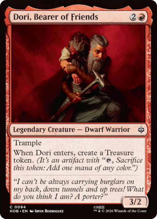 Dori, Bearer of Friends (94) [The Hobbit]