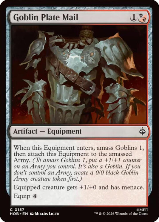 Goblin Plate Mail (157) [The Hobbit]