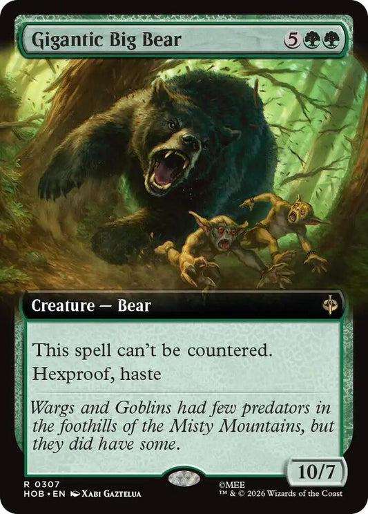 Gigantic Big Bear (Extended Art) (307) [The Hobbit]
