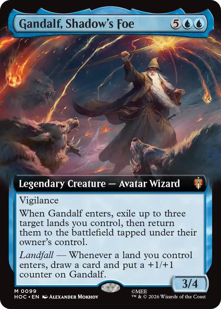 Gandalf, Shadow's Foe (Extended Art) (99) [The Hobbit: Eternal-Legal]
