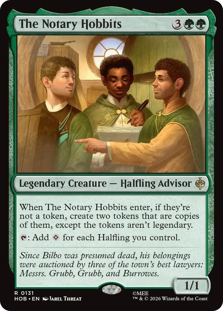 The Notary Hobbits (131) [The Hobbit]