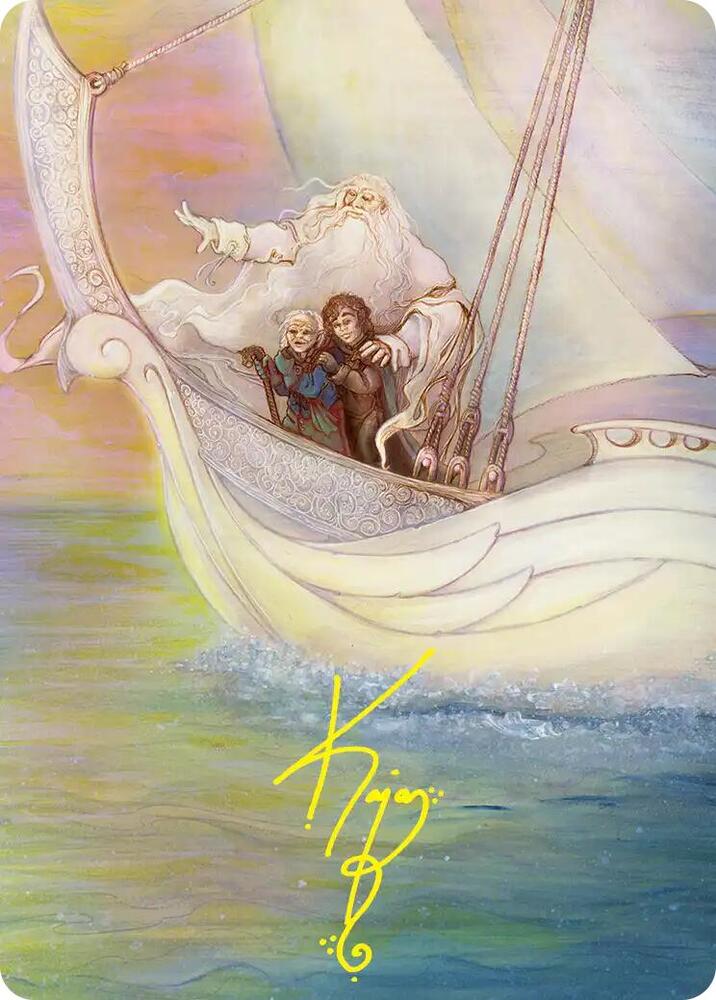 Dawn of a New Age Art Card (Gold-Stamped Signature) (26) [The Hobbit Art Series]