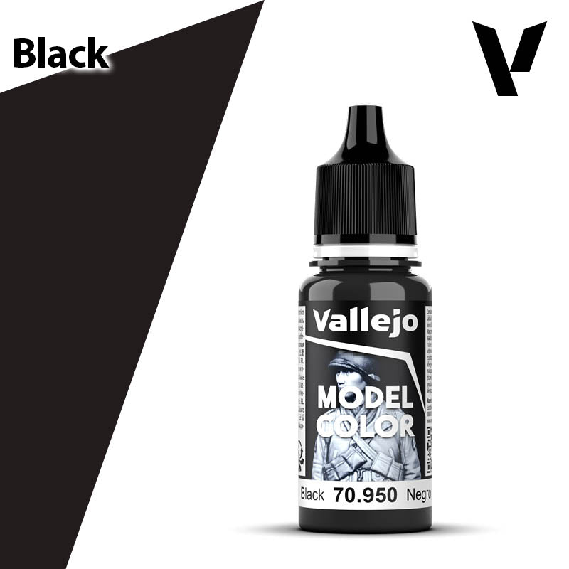 Vallejo Model Color - Black - Val70950 (191)