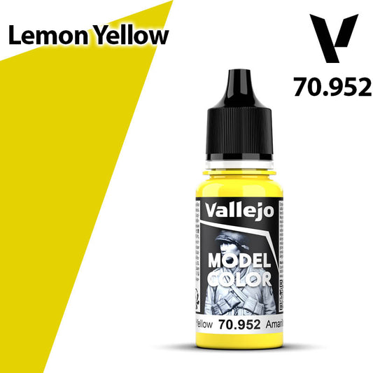 Vallejo Model Color - Lemon Yellow - Val70952 (025)