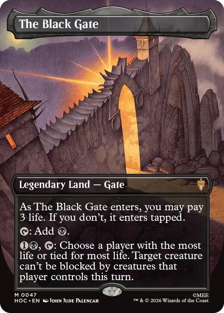 The Black Gate (Borderless) (47) [The Hobbit: Eternal-Legal]